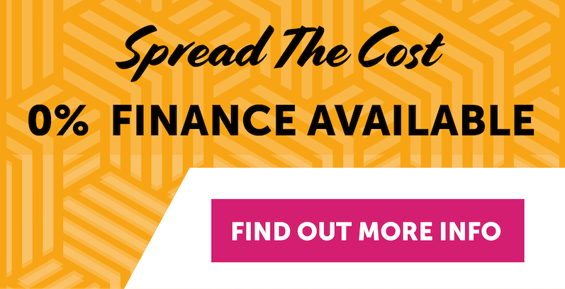 Spread the cost - 0% finance available