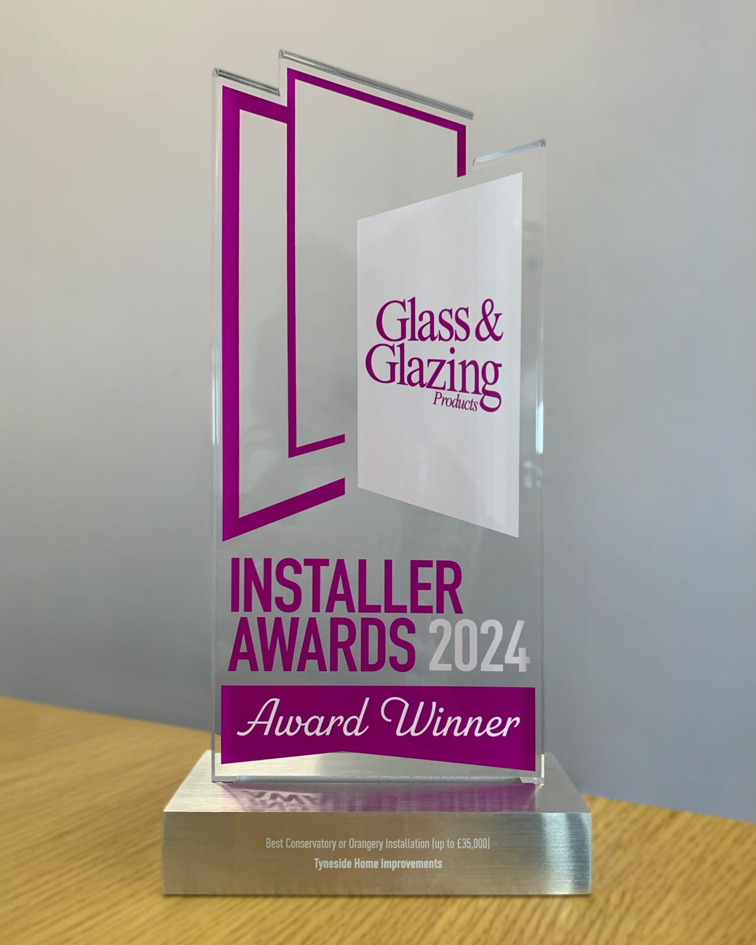 ggp installer awards 2024 trophy
