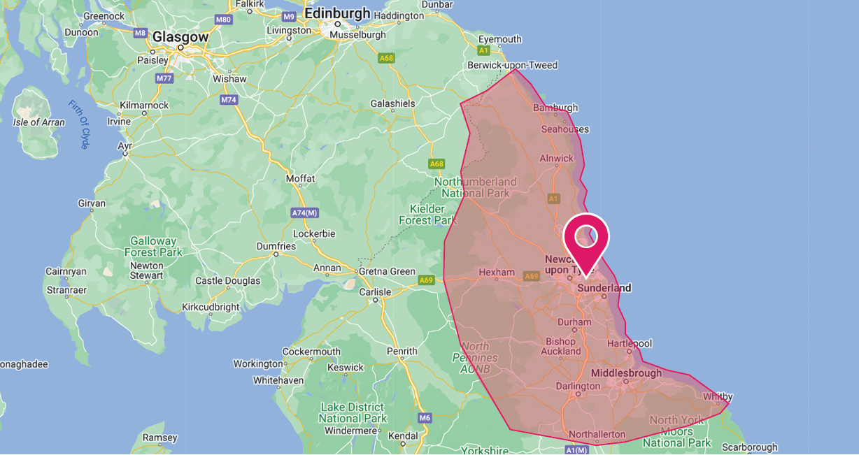 areas map