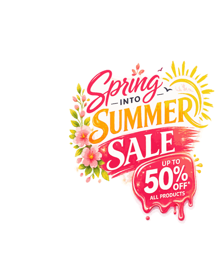 Up to 50% off all products