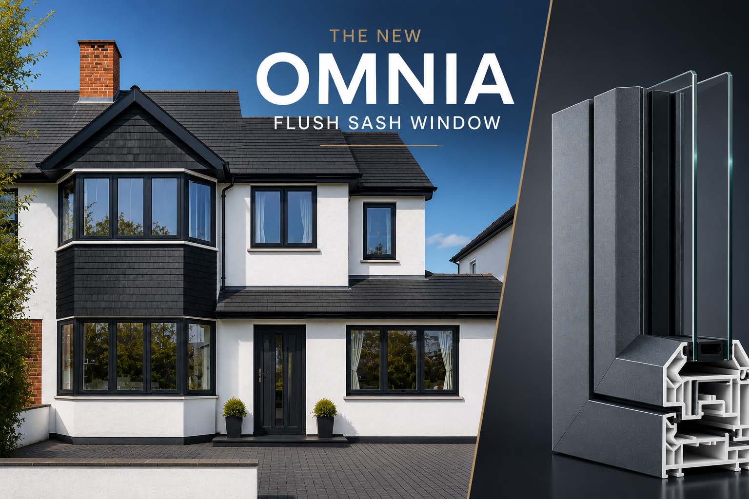 Bringing the Latest Window Innovation to North East Homes – OMNIA Flush Sash Windows
